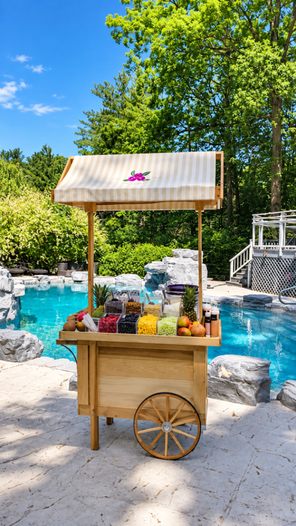 Poolside soirée