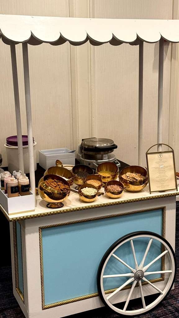 Crepe Cart Setup